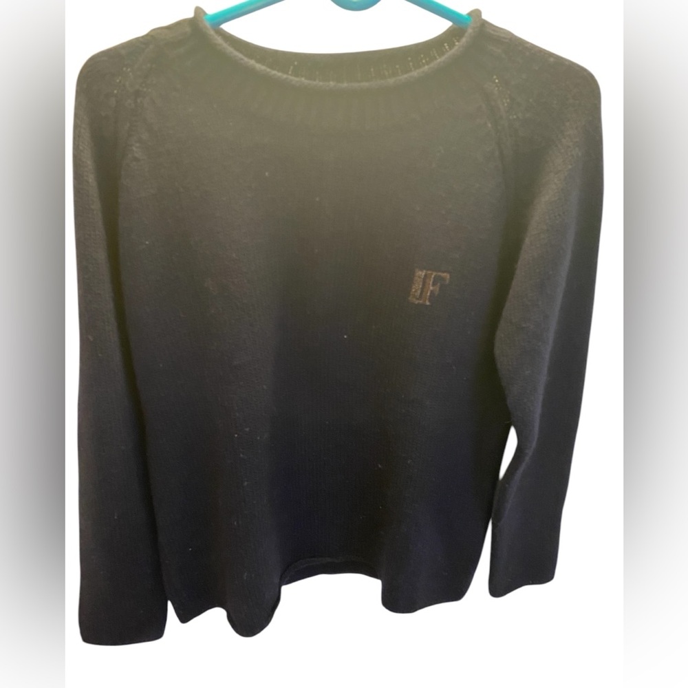 Ferre black wool sweater